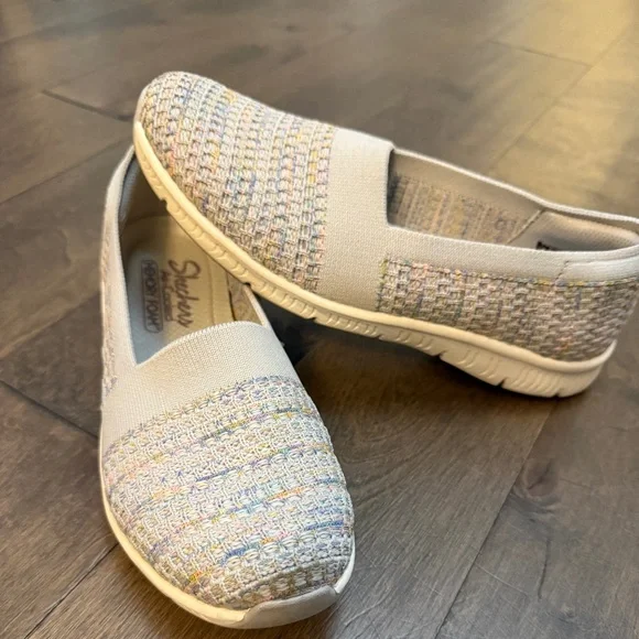 Skechers Women's Wilshire Blvd Hands Free Slip-On Gray Size 7.5 - Picture 1 of 10